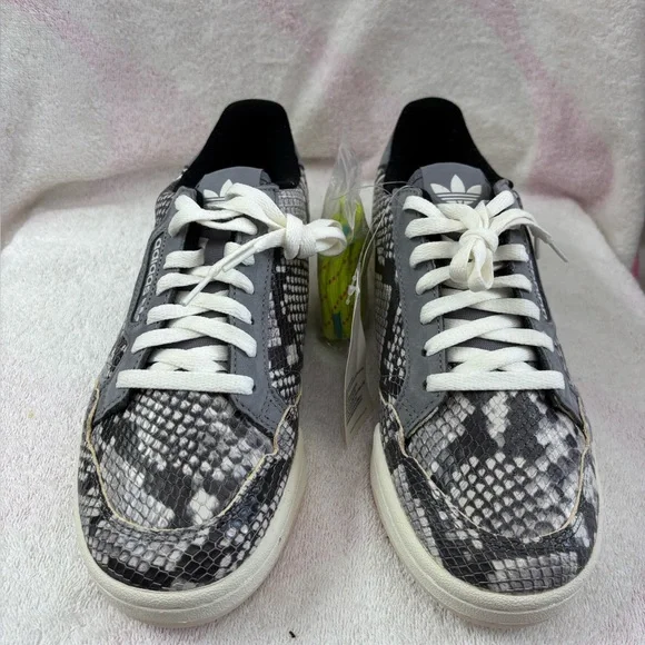 adidas | Shoes | Adidas Continental 8 Mens Size 9 Snake Grey Twooff  Whitelinen | Poshmark